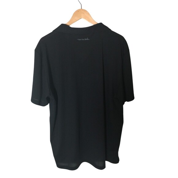 Travis Mathew Shirt Men's Size XXL Black Polo Short Sleeves - Picture 5 of 8